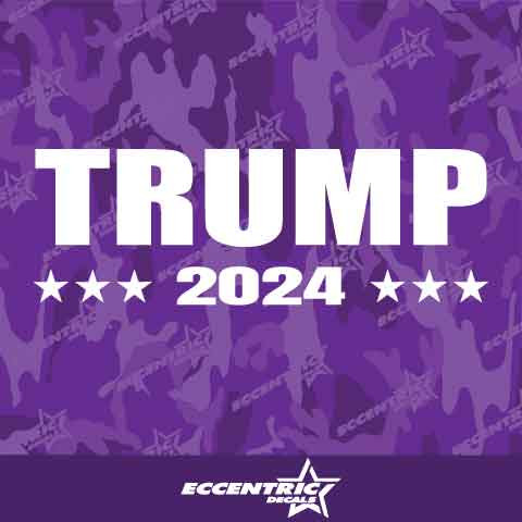 Trump 2024 Vinyl Decal Sticker