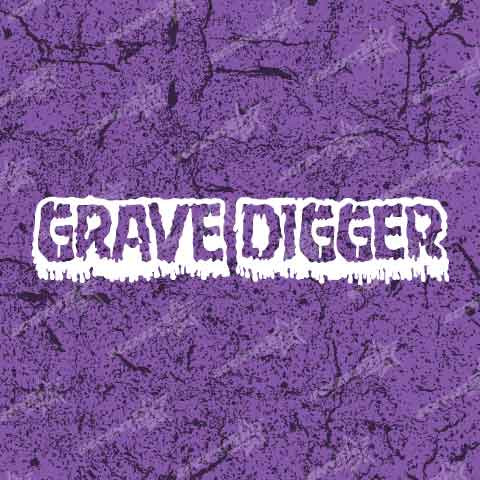 grave digger decals