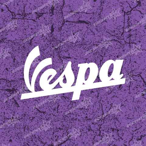 Vespa V2 Vinyl Decal Sticker