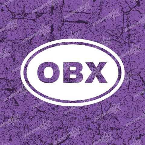 Outer Banks OBX Vinyl Decal Sticker