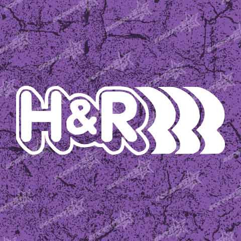 H&R Springs Vinyl Decal Sticker