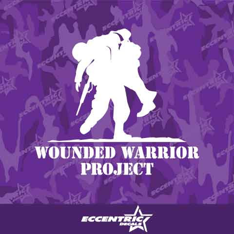 Wounded Warrior Project Vinyl Decal Sticker