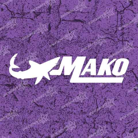 Mako Boats Logo Vinyl Decal Sticker