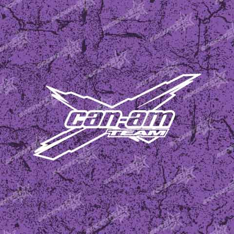 Can-am Team Vinyl Decal Sticker