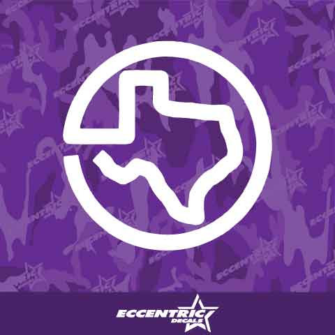 Go Texan Logo Vinyl Decal Sticker