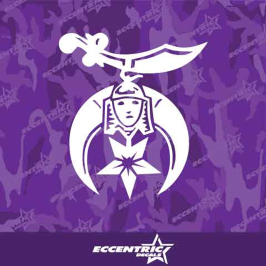 Shriners Vinyl Decal Sticker