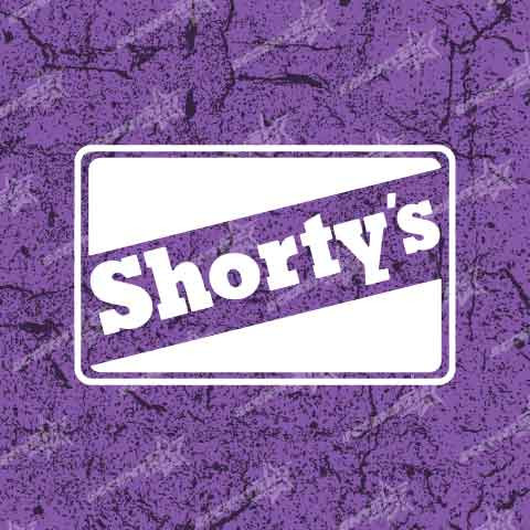 Shorty's Skateboard Vinyl Decal Sticker