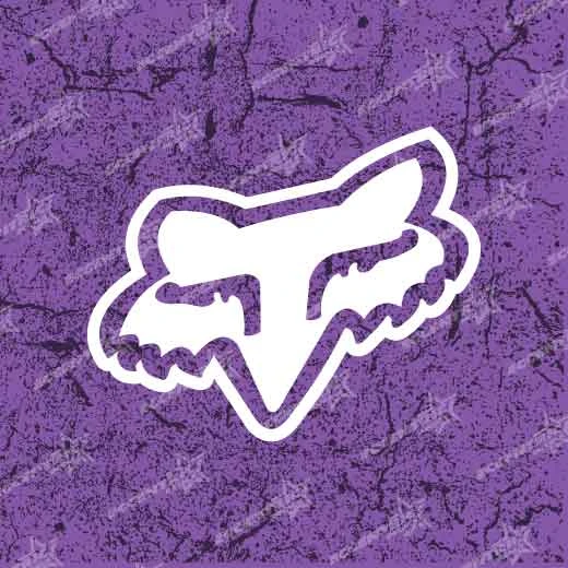 +Fox Racing Motocross Logo Vinyl Decal Sticker
