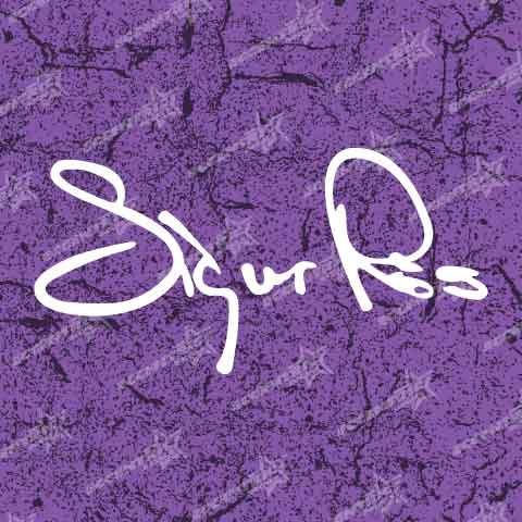 Sigur Ros Signature Vinyl Decal Sticker