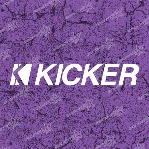 Kicker Vinyl Decal Sticker