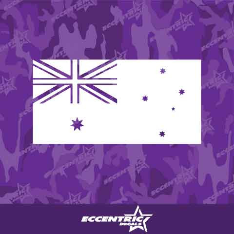 Australia Flag Vinyl Decal Sticker