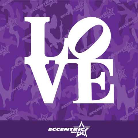 Love Vinyl Decal Sticker