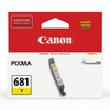 Genuine Canon CLI681 Yellow Ink Cartridge CANON PIXMA TR7560, CANON PIXMA TR8560, CANON PIXMA TS6160, CANON PIXMA TS8160, CANON PIXMA TS9160, CANON TR7660