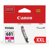 Genuine Canon CLI681XXL Magenta Ink Cartridge CANON PIXMA TR7560, CANON PIXMA TR8560, CANON PIXMA TS6160, CANON PIXMA TS8160, CANON PIXMA TS9160, CANON TR7660 Genuine Canon CLI681XXL Magenta Ink Cartridge CANON PIXMA TR7560, CANON PIXMA TR8560, CANON PIXMA TS6160, CANON PIXMA TS8160, CANON PIXMA TS9160, CANON TR7660