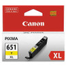 Genuine Canon CLI651XL Yellow Ink Cartridge CANON PIXMA IP7260, CANON PIXMA MG5460, CANON PIXMA MG6360, CANON PIXMA MX726, CANON PIXMA MX926, CANON PIXMA MG5560, CANON PIXMA MG6460, CANON PIXMA MG7160, CANON PIXMA IX6860, CANON PIXMA IP8760, CANON PIXMA MG6660, CANON PIXMA MG5660, CANON PIXMA MG7560 Genuine Canon CLI651XL Yellow Ink Cartridge CANON PIXMA IP7260, CANON PIXMA MG5460, CANON PIXMA MG6360, CANON PIXMA MX726, CANON PIXMA MX926, CANON PIXMA MG5560, CANON PIXMA MG6460, CANON PIXMA MG7160, CANON PIXMA IX6860, CANON PIXMA IP8760, CANON PIXMA MG6660, CANON PIXMA MG5660, CANON PIXMA MG7560