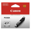 Genuine Canon CLI651 Grey Ink Cartridge CANON PIXMA IP8760, CANON PIXMA MG6360, CANON PIXMA MG7160, CANON PIXMA MG7560