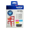 Genuine Brother LC3319XL CMY Colour Pack BROTHER MFC J5330DW, BROTHER MFC J5730DW, BROTHER MFC J6530DW, BROTHER MFC J6730DW, BROTHER MFC J6930DW Genuine Brother LC3319XL CMY Colour Pack BROTHER MFC J5330DW, BROTHER MFC J5730DW, BROTHER MFC J6530DW, BROTHER MFC J6730DW, BROTHER MFC J6930DW