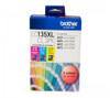 Genuine Brother LC135XL CMY Colour Pack BROTHER DCP J4110DW, BROTHER MFC J4410DW, BROTHER MFC J4510DW, BROTHER MFC J4710DW, BROTHER MFC J6920DW, BROTHER MFC J6520DW, BROTHER MFC J6720DW