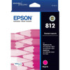 Genuine Epson 812 Magenta Ink Cart EPSON WF3820, EPSON WF3825, EPSON WF4830, EPSON WF4835, EPSON WF7830, EPSON WF7840, EPSON WF7845 Genuine Epson 812 Magenta Ink Cart EPSON WF3820, EPSON WF3825, EPSON WF4830, EPSON WF4835, EPSON WF7830, EPSON WF7840, EPSON WF7845