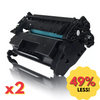 #76X Black Toner CF276X Compatible 2 Pack HP LASERJET PRO M404, HP LASERJET PRO M406, HP LASERJET PRO M428;