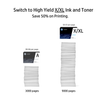 Upgrade to High Yield X Toner and Save Upgrade to High Yield X Toner and Save
