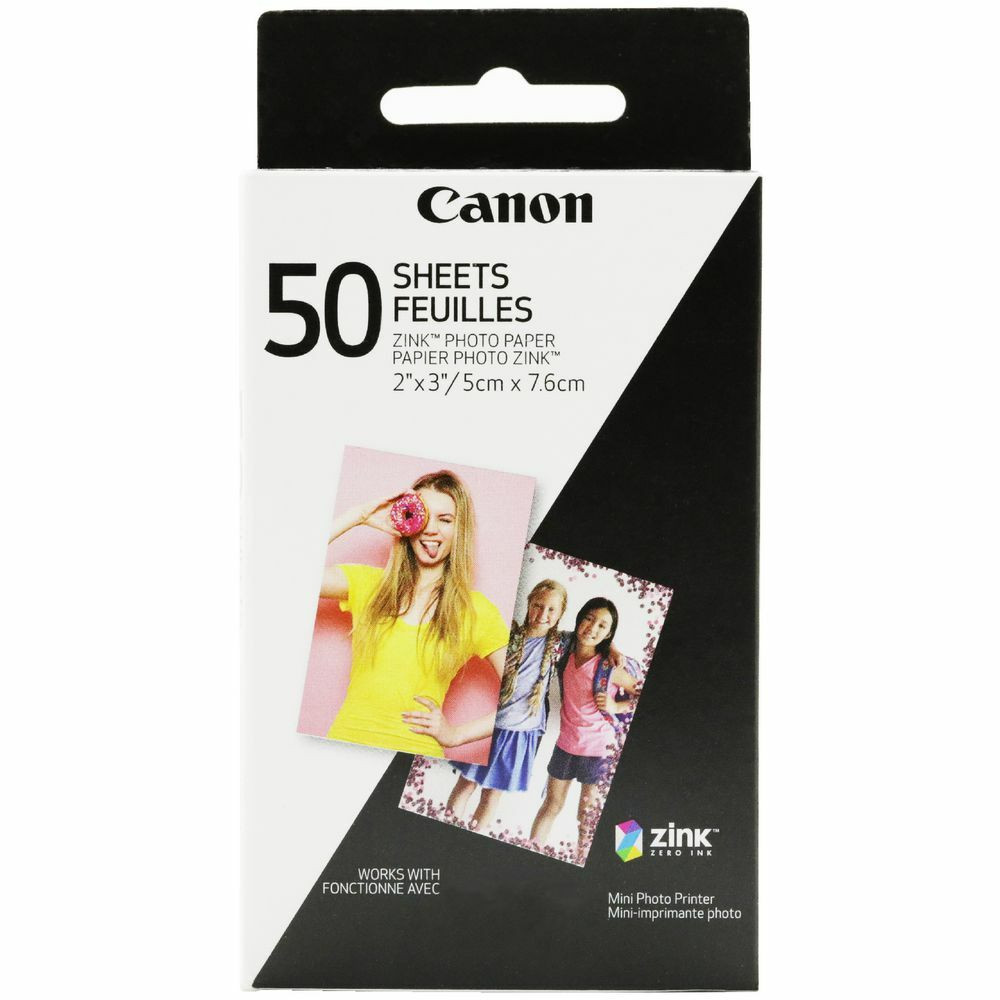 Canon Mini Photo Printer Paper 50 sheets The cheapest Ink and Toner