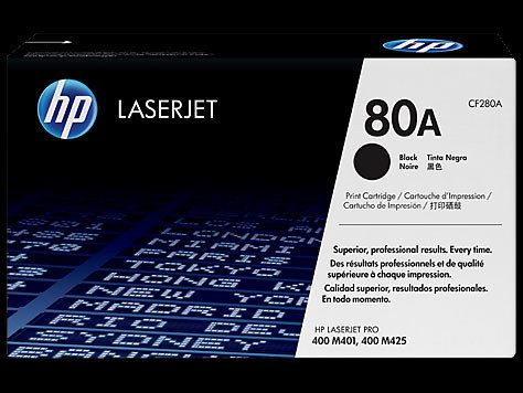 Genuine HP #80A Black Toner CF280A | The cheapest Ink and Toner Cartridges  in Australia for Inkjet and Laser Printers | Free shipping Australia wide  for all orders over $75. Same day dispatch.