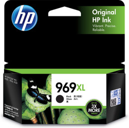 HP #969XL Black Ink Cartridge - 3,000 pages HP OFFICEJET PRO 9020, HP OFFICEJET PRO 9026, HP OFFICEJET PRO 9028