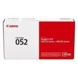 Genuine Canon CART052 Black Toner - 3,100 pages CANON LBP215X, CANON LBP212DW, CANON MF426DW, CANON MF429X
