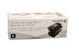 Genuine Fuji Xerox CT201591 Black Toner FUJI XEROX DOCUPRINT CP105B, FUJI XEROX DOCUPRINT CP205, FUJI XEROX DOCUPRINT CP205W, FUJI XEROX DOCUPRINT CM205B, FUJI XEROX DOCUPRINT CM205FW, FUJI XEROX DOCUPRINT CM215, FUJI XEROX DOCUPRINT CM215FW, FUJI XEROX DOCUPRINT CP215W