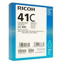 Genuine Ricoh GC41C Cyan Cartridge RICOH SG3110DNW, RICOH SG7100DN