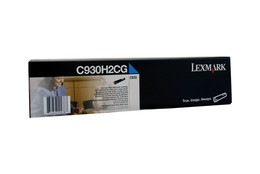 Genuine Lexmark C930H2CG Cyan Toner LEXMARK C935 Genuine Lexmark C930H2CG Cyan Toner LEXMARK C935