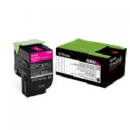 Genuine Lexmark 808HM HY Magenta Toner LEXMARK CX410, LEXMARK CX510 Genuine Lexmark 808HM HY Magenta Toner LEXMARK CX410, LEXMARK CX510