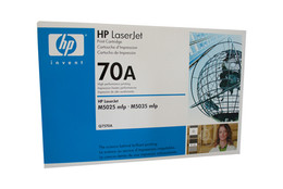 Genuine HP #70A Black Toner Q7570A HP LASERJET M5025, HP LASERJET M5035