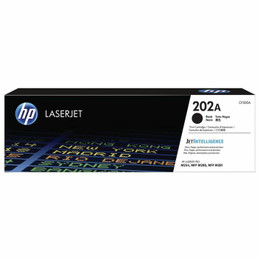 Genuine HP #202A Black Toner CF500A HP COLOR LASERJET PRO M254, HP COLOR LASERJET PRO MFP M280, HP COLOR LASERJET PRO MFP M281 Genuine HP #202A Black Toner CF500A HP COLOR LASERJET PRO M254, HP COLOR LASERJET PRO MFP M280, HP COLOR LASERJET PRO MFP M281