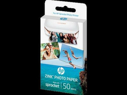 Genuine HP Zink Photo Paper 50 x 76mm - 50 Pack NA