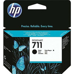 Genuine HP #711 80ml Black Ink CZ133A HP DESIGNJET T120, HP DESIGNJET T520