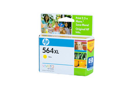 Genuine HP #564 Yellow XL Ink CB325WA HP DESKJET 3070A, HP DESKJET 3520 E-ALL-IN-ONE-PRINTER, HP PHOTOSMART B109A, HP PHOTOSMART B110A, HP PHOTOSMART B111A, HP PHOTOSMART B209A, HP PHOTOSMART B210, HP PHOTOSMART PRO B8550, HP PHOTOSMART PRO B8553, HP PHOTOSMART PRO B8558, HP PHOTOSMART PREMIUM C30 Genuine HP #564 Yellow XL Ink CB325WA HP DESKJET 3070A, HP DESKJET 3520 E-ALL-IN-ONE-PRINTER, HP PHOTOSMART B109A, HP PHOTOSMART B110A, HP PHOTOSMART B111A, HP PHOTOSMART B209A, HP PHOTOSMART B210, HP PHOTOSMART PRO B8550, HP PHOTOSMART PRO B8553, HP PHOTOSMART PRO B8558, HP PHOTOSMART PREMIUM C30