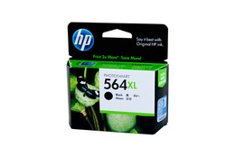 Genuine HP #564 Bk XL Ink CN684WA HP DESKJET 3070A, HP DESKJET 3520 E-ALL-IN-ONE-PRINTER, HP PHOTOSMART B109A, HP PHOTOSMART B110A, HP PHOTOSMART B111A, HP PHOTOSMART B209A, HP PHOTOSMART B210, HP PHOTOSMART PRO B8550, HP PHOTOSMART PRO B8553, HP PHOTOSMART PRO B8558, HP PHOTOSMART PREMIUM C30