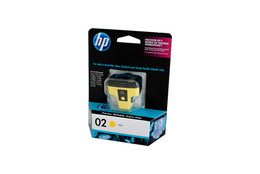Genuine HP #02 Yellow Ink Cartridge C8773WA HP PHOTOSMART 3110, HP PHOTOSMART 3310, HP PHOTOSMART 8230, HP PHOTOSMART C5100, HP PHOTOSMART C5180, HP PHOTOSMART C6180, HP PHOTOSMART C6270, HP PHOTOSMART C6280, HP PHOTOSMART C7180, HP PHOTOSMART C7280, HP PHOTOSMART C8100, HP PHOTOSMART C8180, HP PHOTOSMART