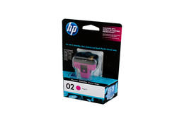 Genuine HP #02 Magenta Ink Cartridge C8772WA HP PHOTOSMART 3110, HP PHOTOSMART 3310, HP PHOTOSMART 8230, HP PHOTOSMART C5100, HP PHOTOSMART C5180, HP PHOTOSMART C6180, HP PHOTOSMART C6270, HP PHOTOSMART C6280, HP PHOTOSMART C7180, HP PHOTOSMART C7280, HP PHOTOSMART C8100, HP PHOTOSMART C8180, HP PHOTOSMART