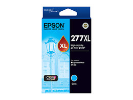 Genuine Epson 277XL HY Cyan Ink Cartridge EPSON EXPRESSION PHOTO XP850, EPSON EXPRESSION PHOTO XP950, EPSON EXPRESSION PHOTO XP860, EPSON EXPRESSION PHOTO XP960