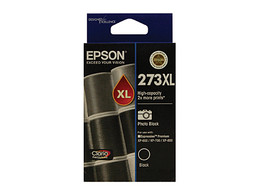 Genuine Epson 273XL HY Phot Black Ink Cartridge EPSON EXPRESSION PREMIUM XP510, EPSON EXPRESSION PREMIUM XP520, EPSON EXPRESSION PREMIUM XP600, EPSON EXPRESSION PREMIUM XP700, EPSON EXPRESSION PREMIUM XP800, EPSON EXPRESSION PREMIUM XP710, EPSON EXPRESSION PREMIUM XP720, EPSON EXPRESSION PREMIUM XP610, EP