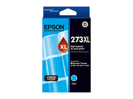 Genuine Epson 273XL HY Cyan Ink Cartridge EPSON EXPRESSION PREMIUM XP510, EPSON EXPRESSION PREMIUM XP520, EPSON EXPRESSION PREMIUM XP600, EPSON EXPRESSION PREMIUM XP700, EPSON EXPRESSION PREMIUM XP800, EPSON EXPRESSION PREMIUM XP710, EPSON EXPRESSION PREMIUM XP720, EPSON EXPRESSION PREMIUM XP610, EP
