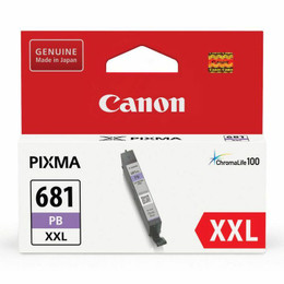Genuine Canon CLI681XXL Ph Blue Cartridge CANON PIXMA TS8160, CANON PIXMA TS9160, CANON TR7660 Genuine Canon CLI681XXL Ph Blue Cartridge CANON PIXMA TS8160, CANON PIXMA TS9160, CANON TR7660