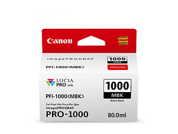 Genuine Canon PFI1000 Mat Black Ink Cartridge CANON PRO1000