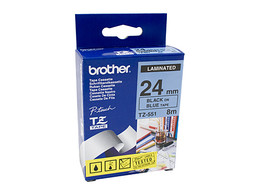 Genuine Brother TZe551 Labelling Tape BROTHER PT1400, BROTHER PT1650, BROTHER PT7600, BROTHER PT2420PC, BROTHER PT2430PC, BROTHER PT9500PC, BROTHER PT9700PC, BROTHER PT9800PCN, BROTHER PT2300, BROTHER PT3600, BROTHER PT9600, BROTHER PT2700, BROTHER PT2730