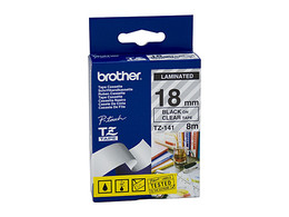 Genuine Brother TZe141 Labelling Tape BROTHER PT1400, BROTHER PT1650, BROTHER PT7600, BROTHER PT1750, BROTHER PT1830, BROTHER PT1880, BROTHER PT2420PC, BROTHER PT2430PC, BROTHER PT9500PC, BROTHER PT9700PC, BROTHER PT9800PC, BROTHER PT1950, BROTHER PT2300, BROTHER PT3600, BROTHER PT9600, BROTHER PT2100,