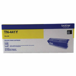 Genuine Brother TN441 Yellow Toner Cartridge BROTHER HL L8260CDW, BROTHER HL L8360CDW, BROTHER MFC L8690CDW, BROTHER MFC L8900CDW Genuine Brother TN441 Yellow Toner Cartridge BROTHER HL L8260CDW, BROTHER HL L8360CDW, BROTHER MFC L8690CDW, BROTHER MFC L8900CDW