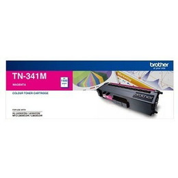 Genuine Brother TN341 Magenta Toner Cartridge BROTHER HL L8250CDN, BROTHER HL L8350CDW, BROTHER MFC L8600CDW, BROTHER MFC L8850CDW Genuine Brother TN341 Magenta Toner Cartridge BROTHER HL L8250CDN, BROTHER HL L8350CDW, BROTHER MFC L8600CDW, BROTHER MFC L8850CDW
